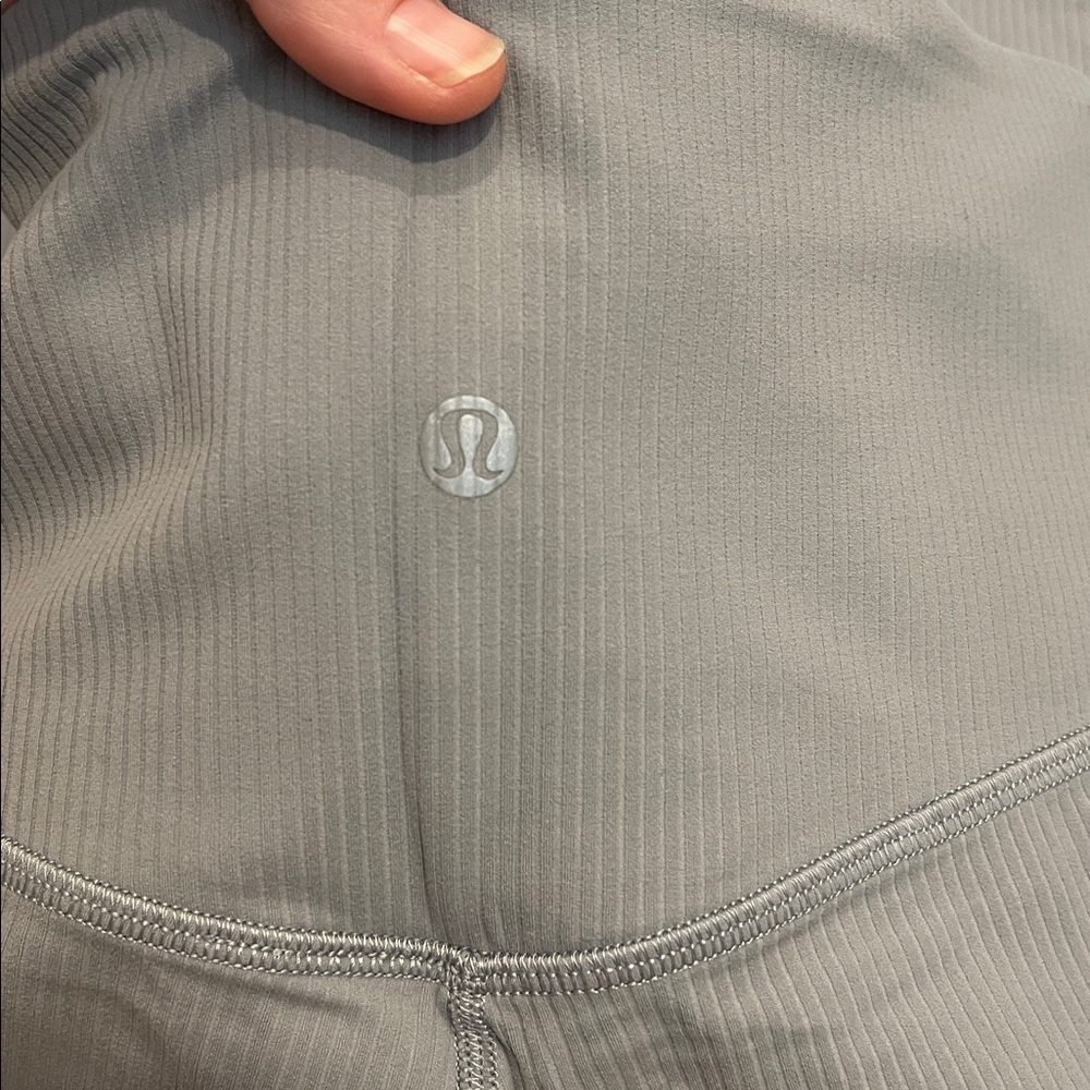 Lululemon Athletica Align Ribbed Mini-Flared Pant in Gray - Picture 7 of 11